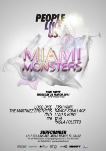 People Like Us - Miami Monsters At Surfcomber Hotel Miami WMC 2011 (24-03-2011)