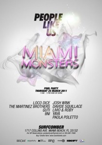 People Like Us - Miami Monsters At Surfcomber Hotel Miami WMC 2011 (24-03-2011)