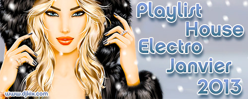 Playlist House Electro Janvier 2013