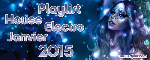 Playlist House Electro Janvier 2015