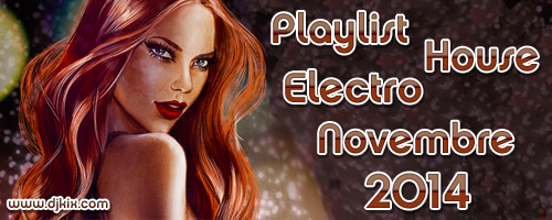 Playlist House Electro Novembre 2014