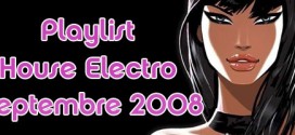 Playlist House Electro Septembre 2008